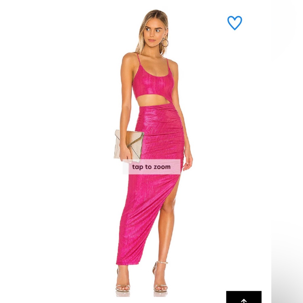 Superdown Miyah cut out Pink Dress